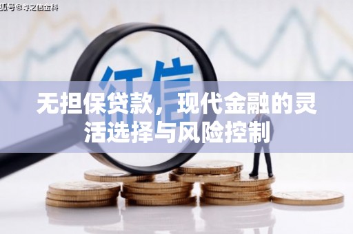 积石山无担保贷款，现代金融的灵活选择与风险控制