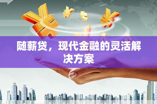 积石山随薪贷，现代金融的灵活解决方案