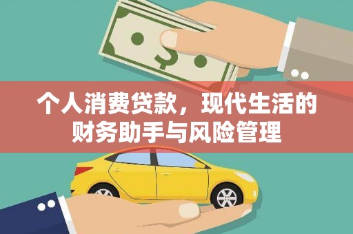 积石山个人消费贷款，现代生活的财务助手与风险管理