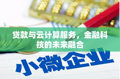 积石山贷款与云计算服务，金融科技的未来融合