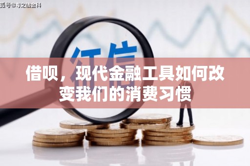 积石山借呗，现代金融工具如何改变我们的消费习惯