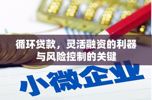 积石山循环贷款，灵活融资的利器与风险控制的关键