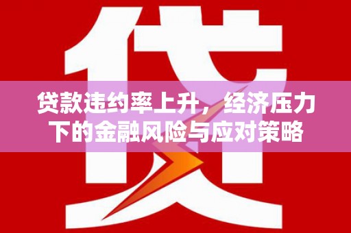 积石山贷款违约率上升，经济压力下的金融风险与应对策略