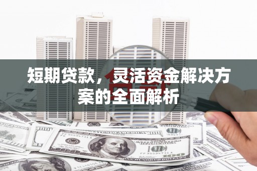 积石山短期贷款，灵活资金解决方案的全面解析