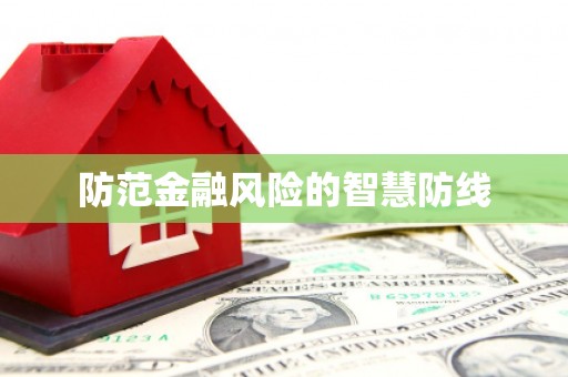 积石山防范金融风险的智慧防线